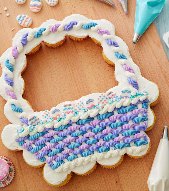 Easter Basket Pull-Apart Cake