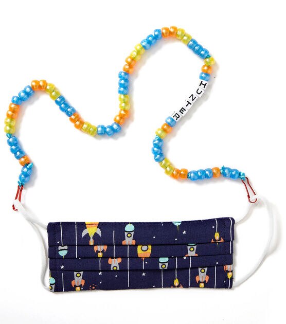 Pony Bead Mask Lanyard, image 2