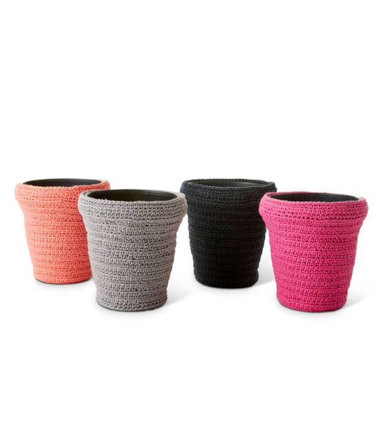 Lily Sugar'N Cream Ridged Crochet Pot Cozy