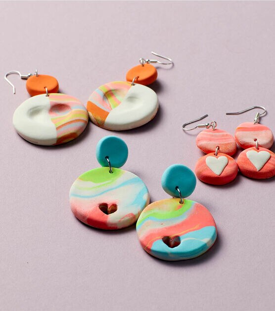 Modeling Clay Earrings