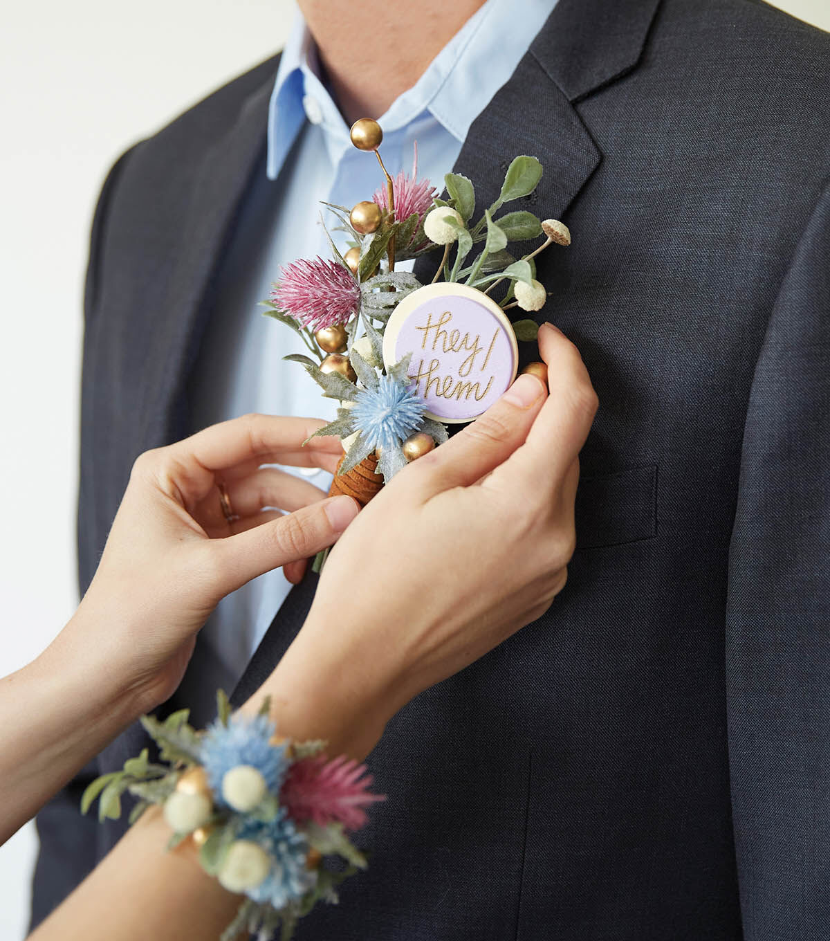 How To Make Cuff Corsage & Non-Binary Boutonniere Online | JOANN