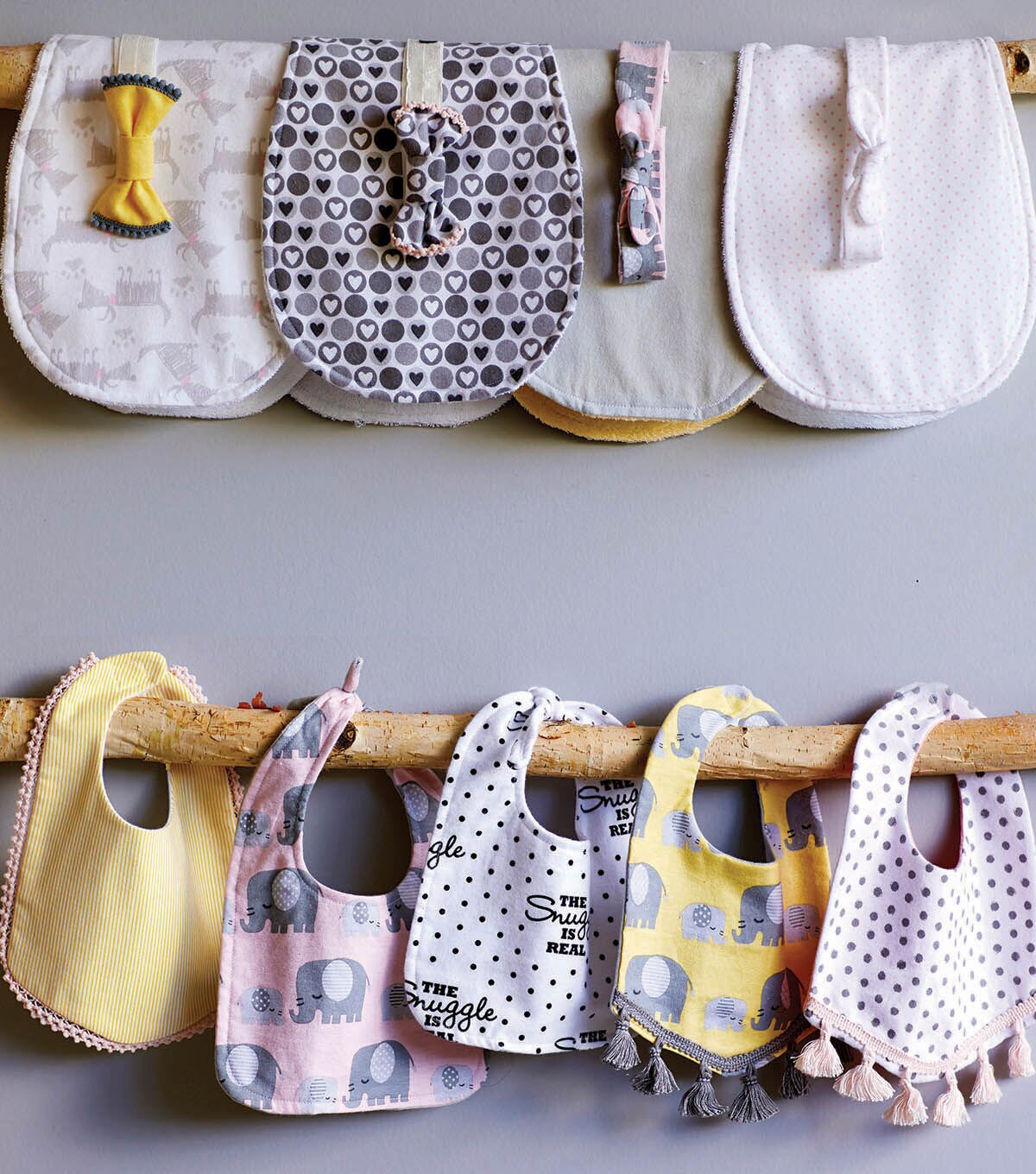 baby bibs and burp cloths