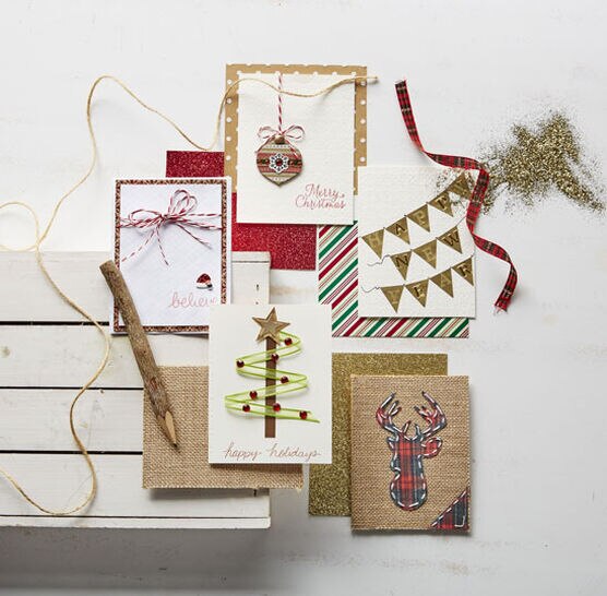 Homemade Christmas Cards - DIY Christmas