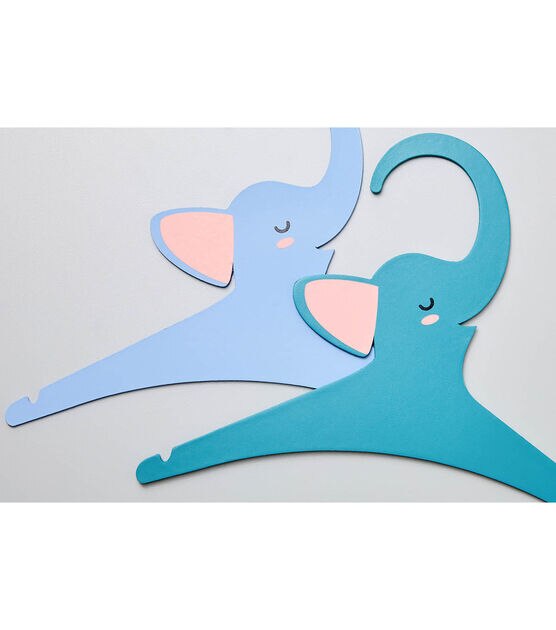 Elephant Clothes Baby Hanger, image 2