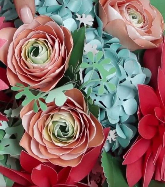 Lia Griffith Paper Flower Bouquets - Felt Paper Scissors