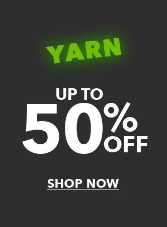 Yarn up to 50% off. Shop Now.