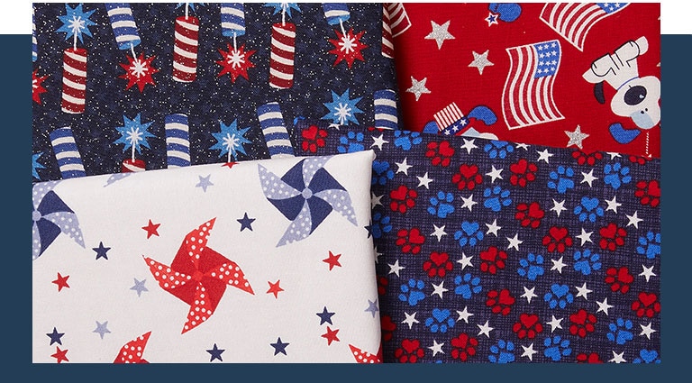 Patriotic Fabrics at JOANN