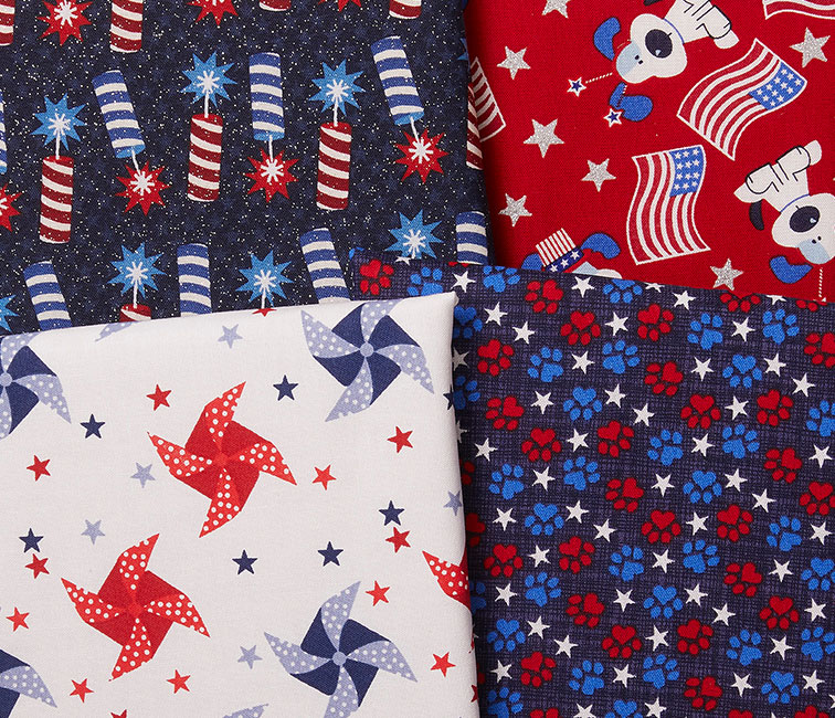 SHOP PATRIOTIC FABRICS