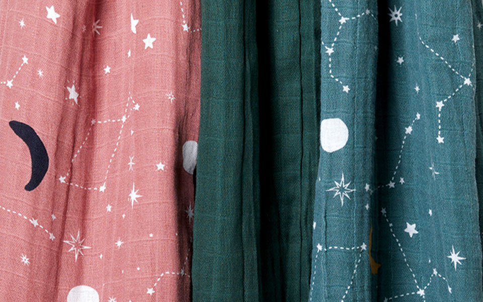 nursery swaddle fabric at JOANN