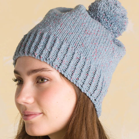 Warm winter knitted and crochet hats from JOANN.