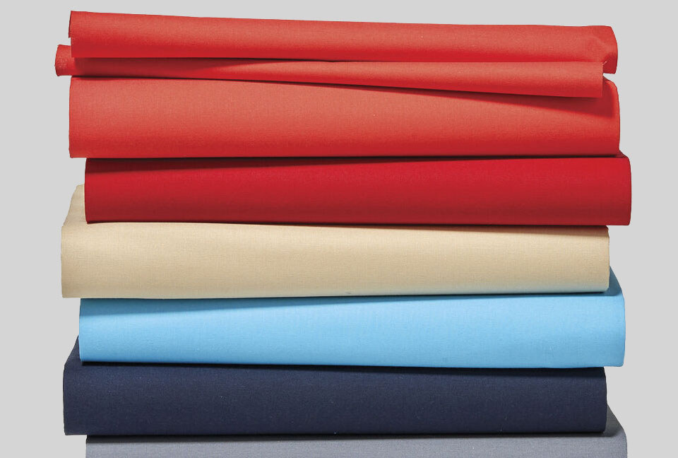 Polyester Cotton Broadcloth Fabric - 60" Wide - Solid Colors