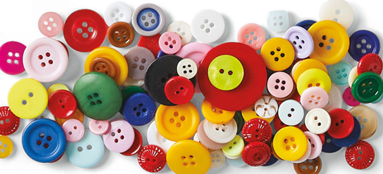 Plastic Colorful Buttons DIY Craft Buttons Clothes Sewing Fasteners Art Making Kit Decoration Buttons Color Random, Other