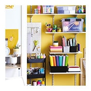 Large Fabric Organizer Bins for Home Office / Craft Room / Playroom St –  All About Tidy