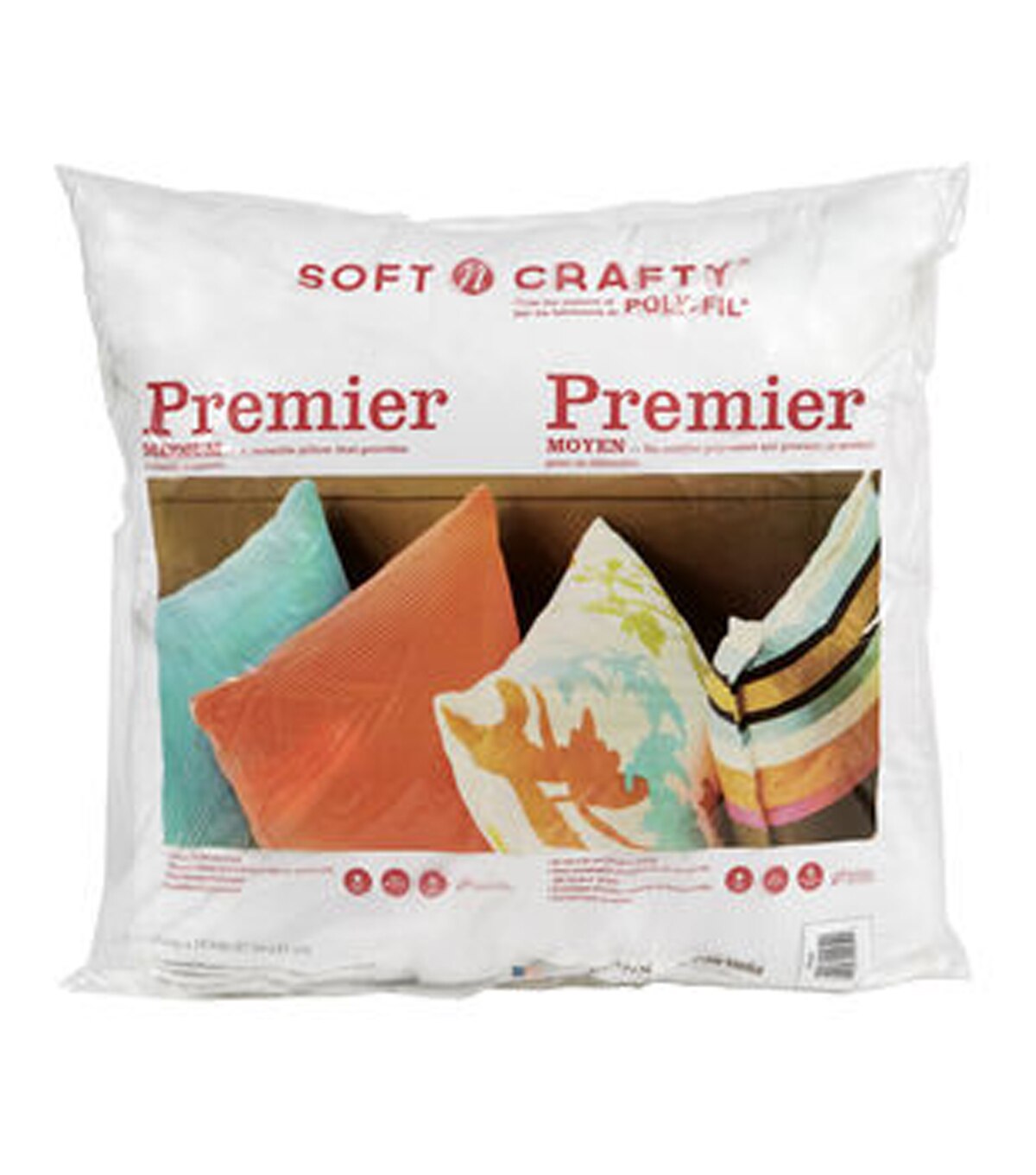 Poly Fil Premier Oversized Pillow Insert 24x24" | JOANN