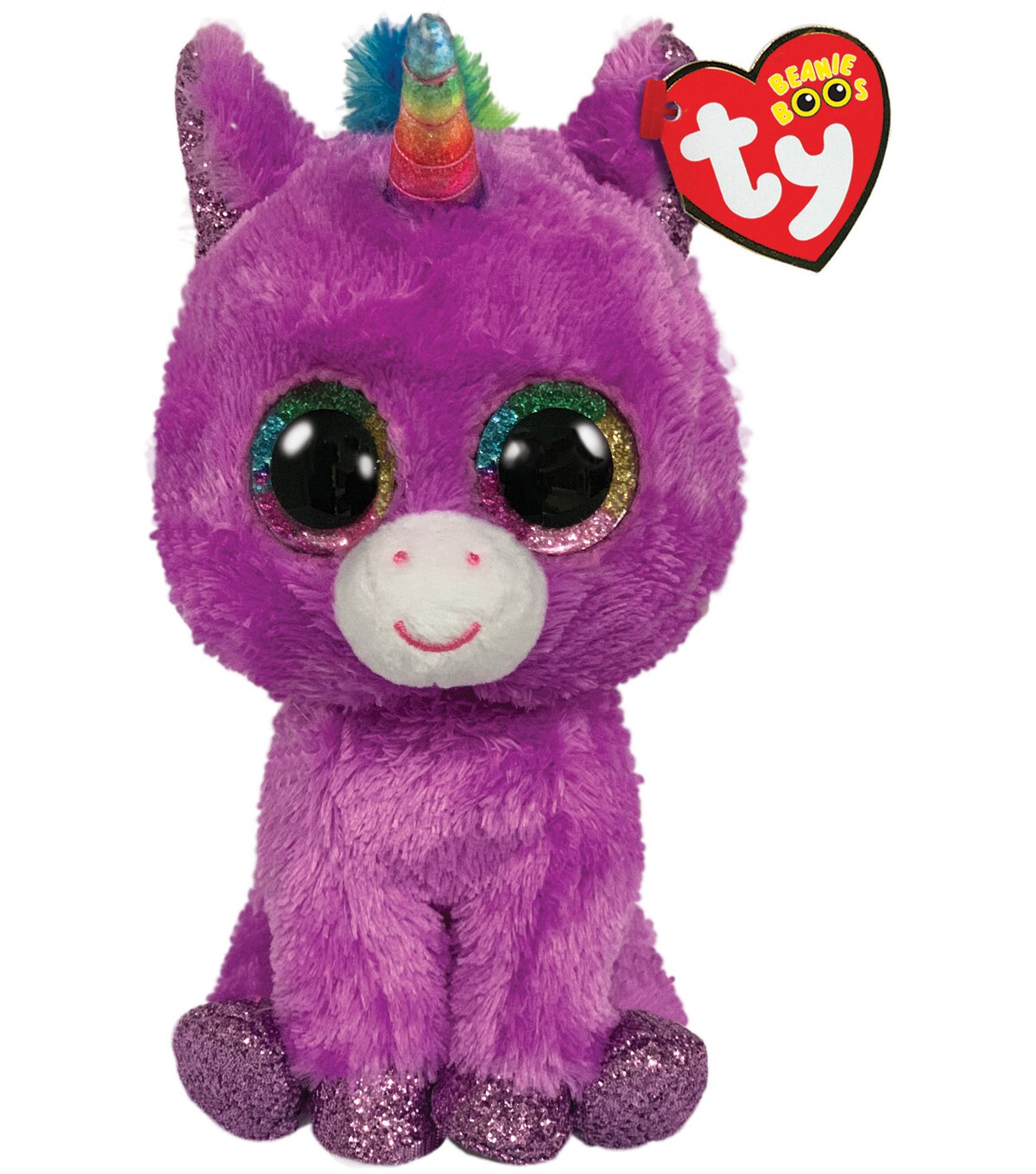 Ty Beanie Boo Purple Unicorn Joann