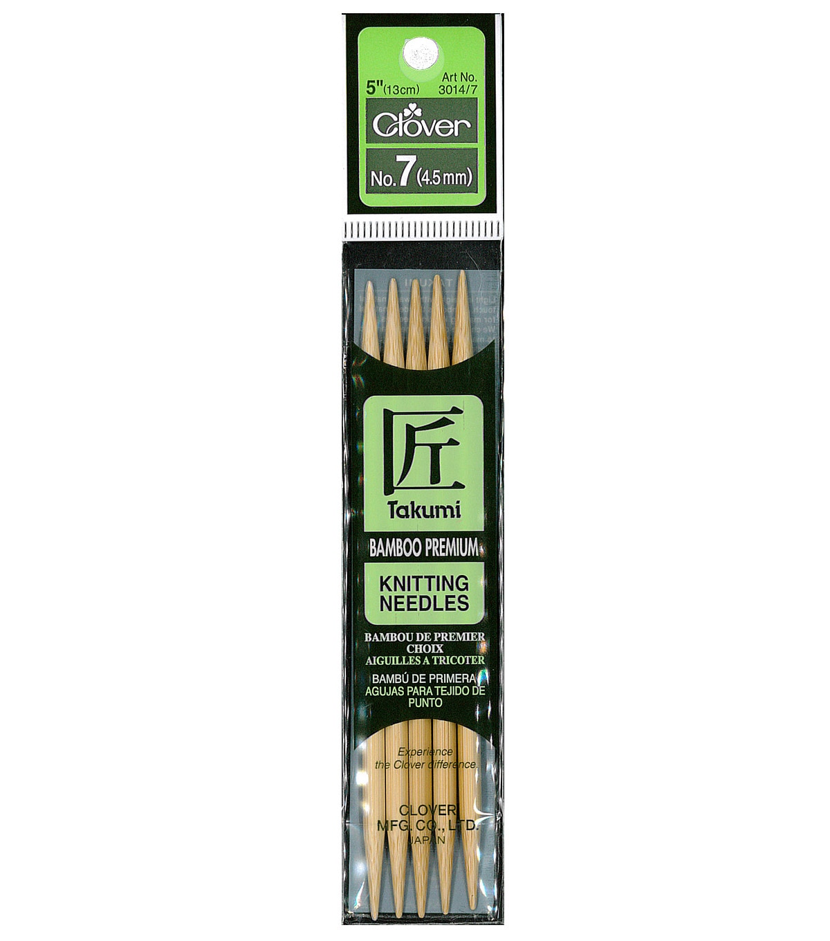 Takumi Bamboo Interchangeable Circular Knitting Needles Size 8 5mm