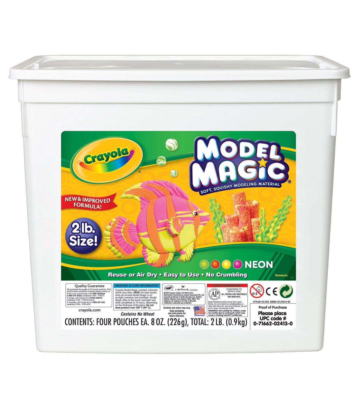 Crayola Model Magic Resealable Bucket - 2LB | JOANN