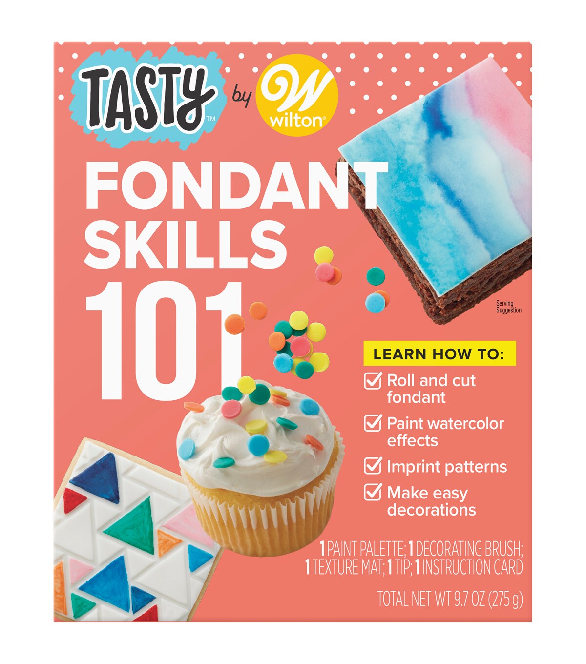 Tasty By Wilton Fondant Skills 101 Kit Joann