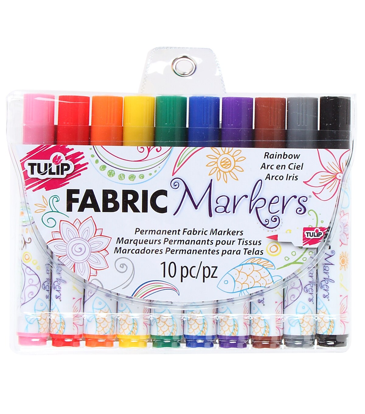 Rainbow fabric Markers 10/pk JOANN