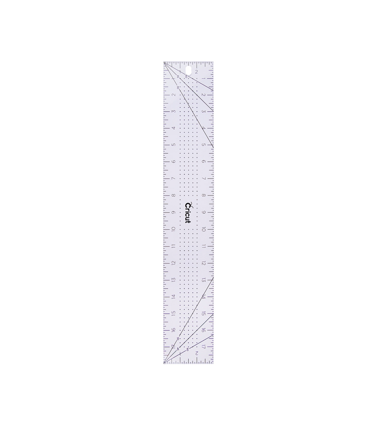 Cricut 3''x18'' Acrylic Ruler Lilac | JOANN