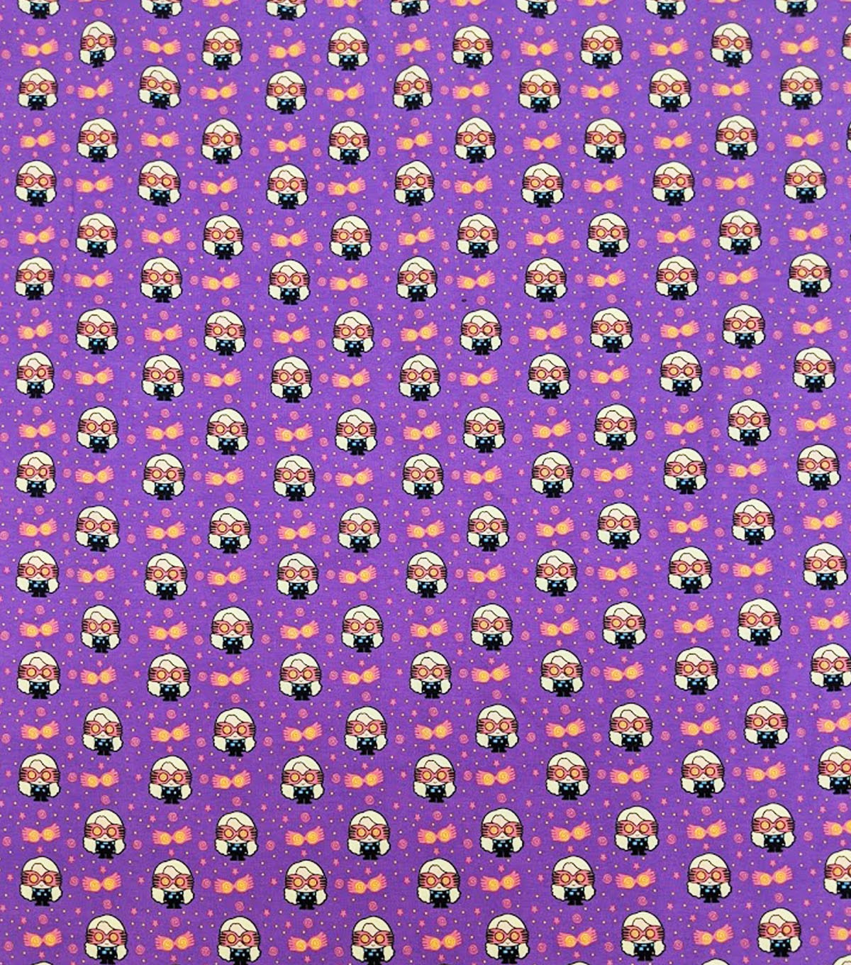 Harry Potter Knit Cotton Fabric Luna Lovegood JOANN