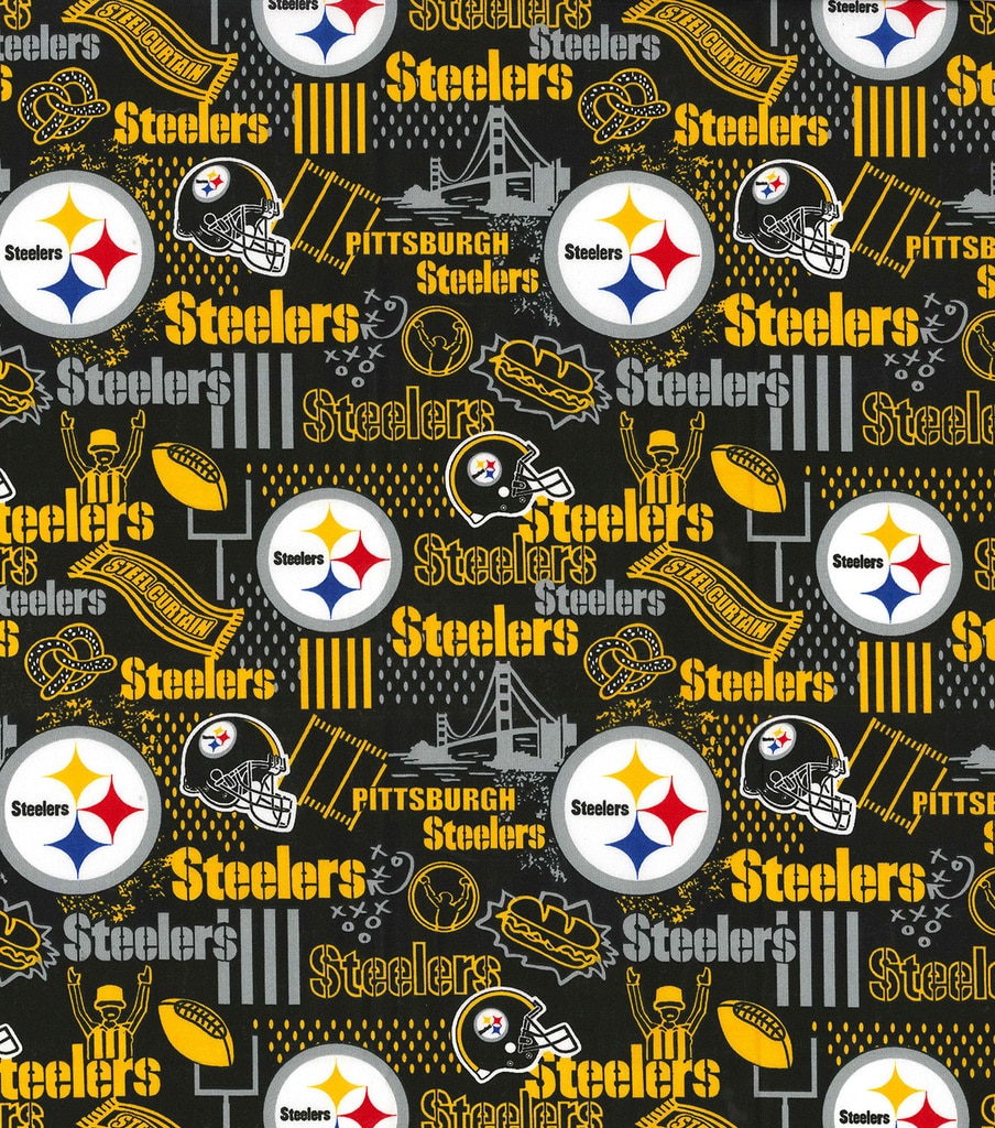 Pittsburgh Steelers Cotton Fabric-Hometown  JOANN