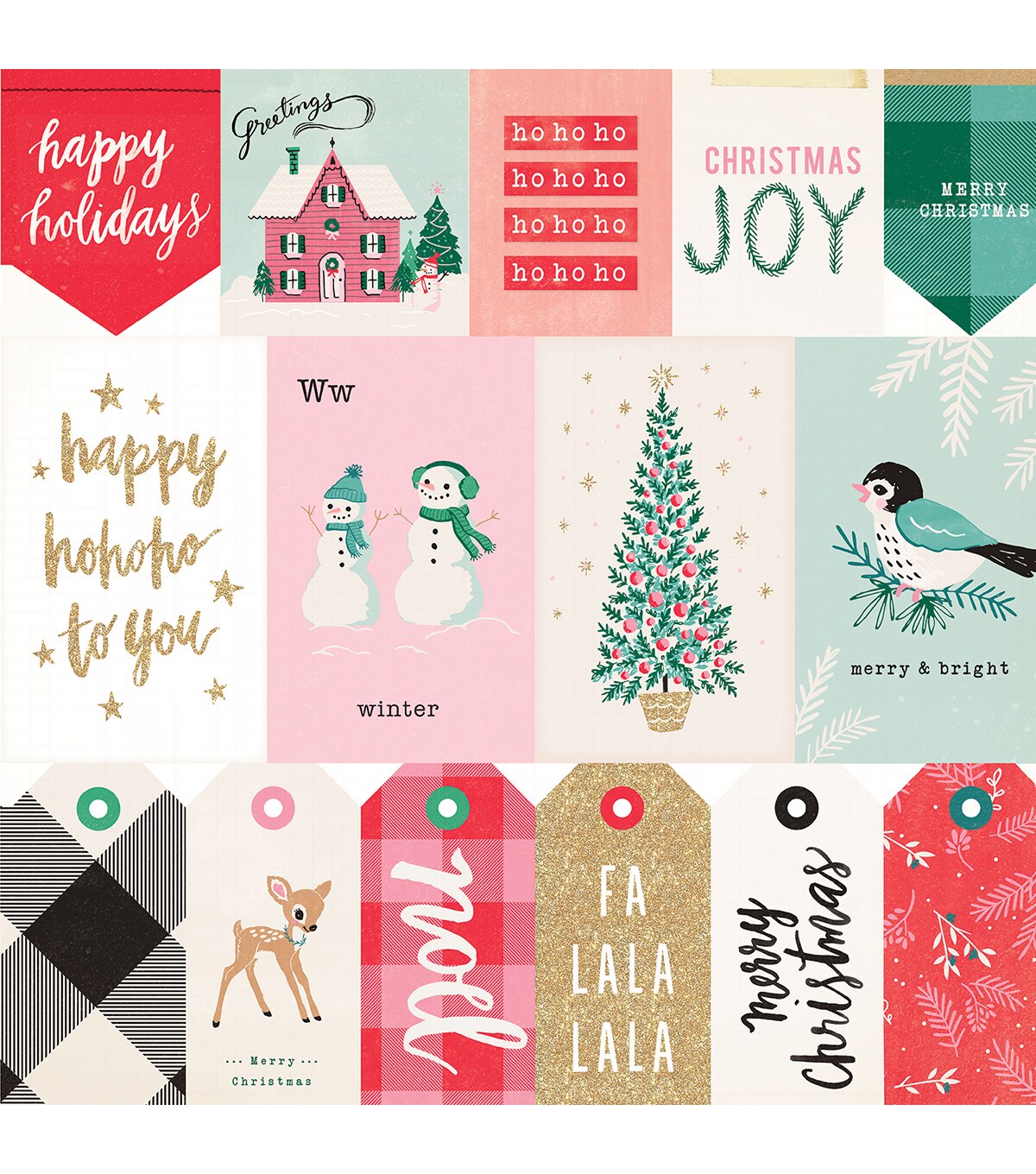 Seasons Greetings Paper Single Sheets | JOANN