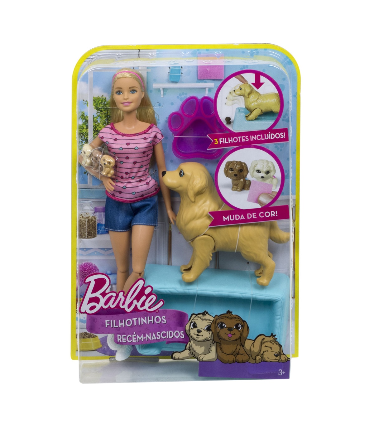 barbie doll dog has puppies