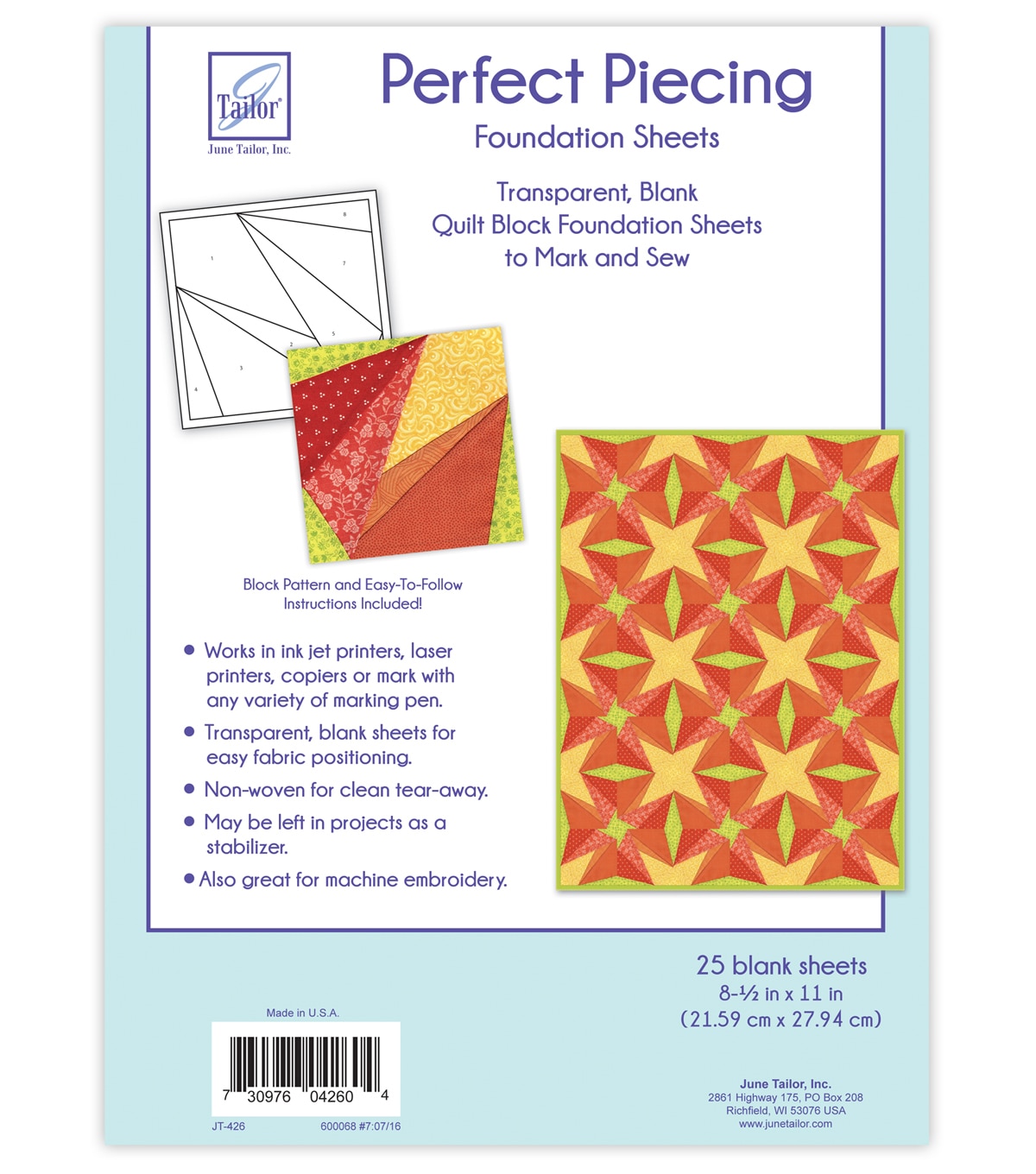 june-tailor-perfect-piecing-block-foundation-sheets-8-1-2-x11-25-pkg-joann