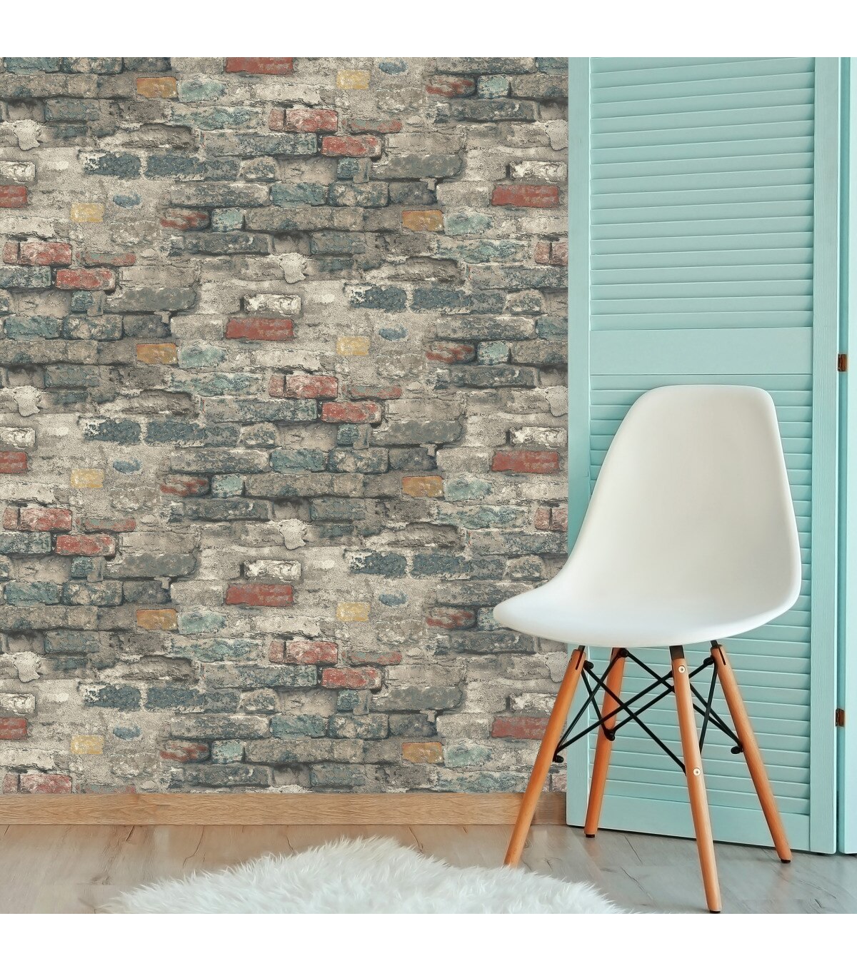 York Wallcoverings Wallpaper Brick Alley | JOANN