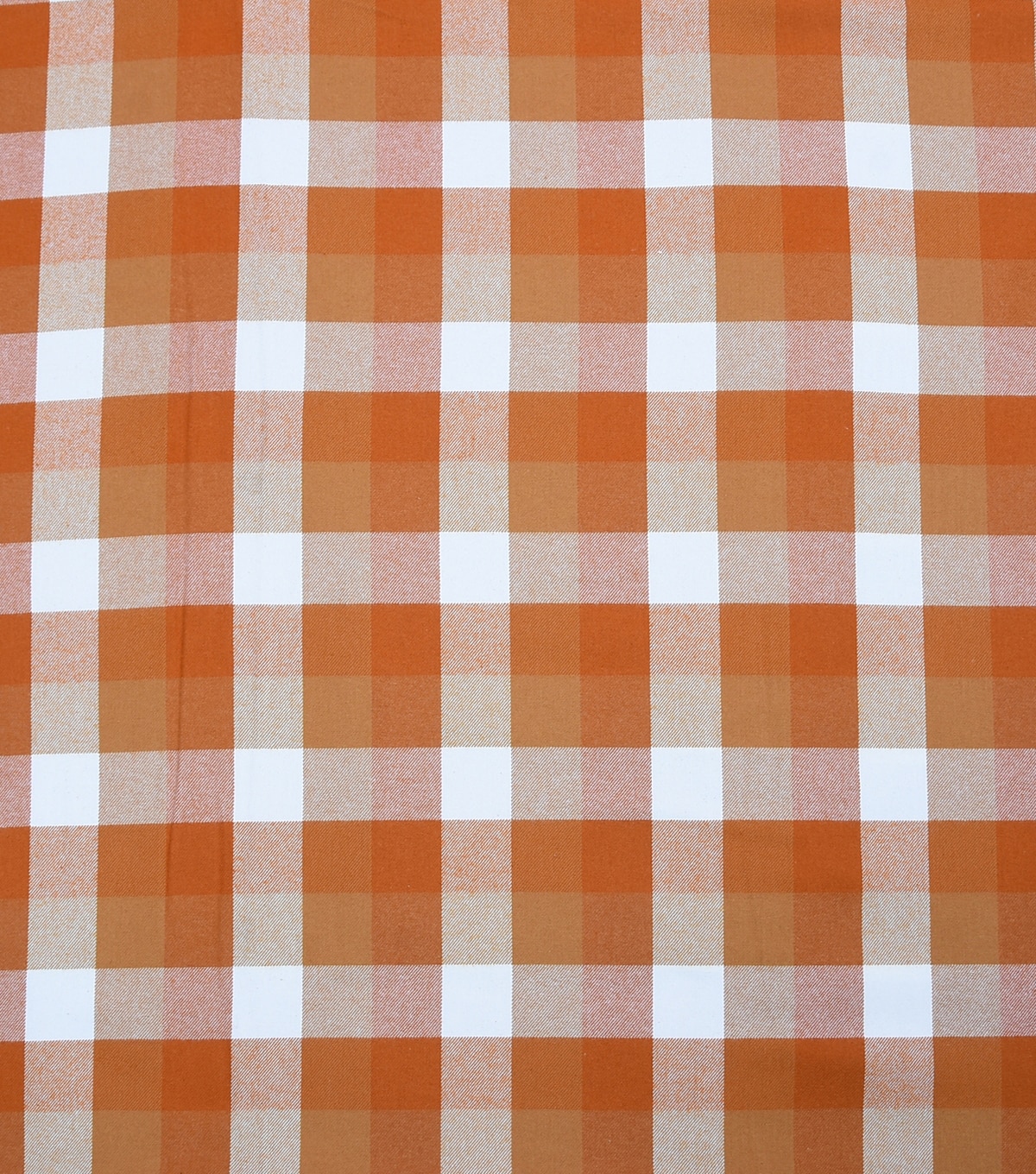 Cotton Check Flannel Fabric  Brushed & Cosy - Ivory Check