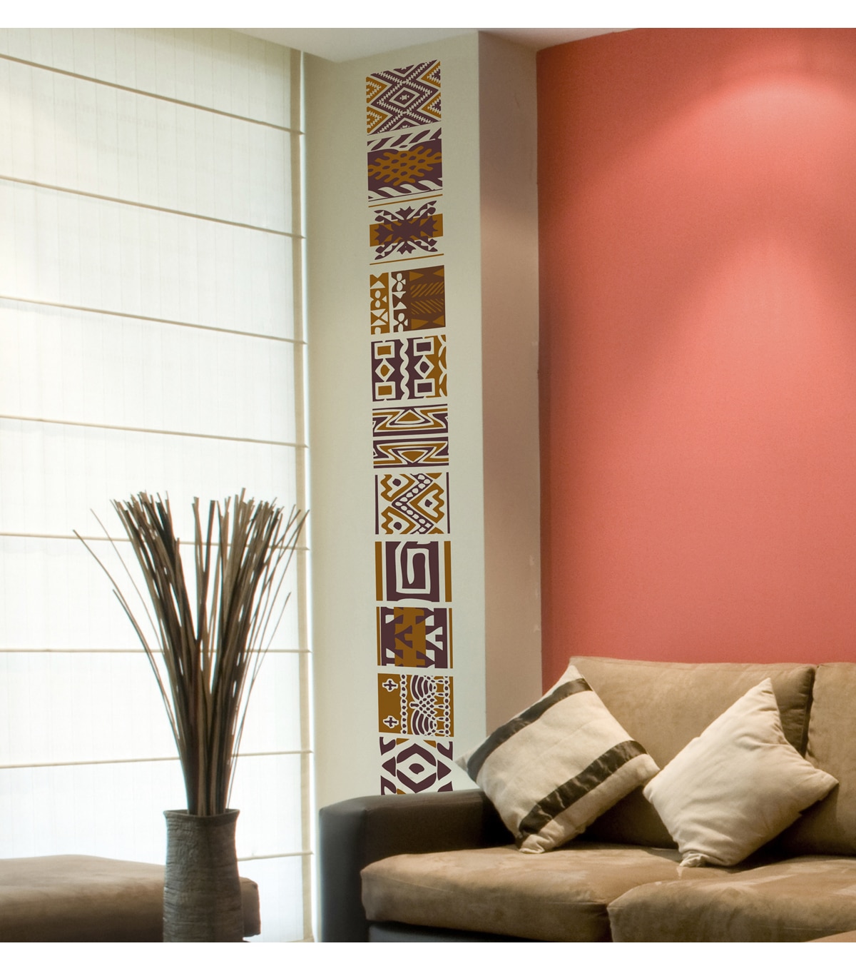 Home Decor Tribal Wall Decal, 16 Piece Set | JOANN