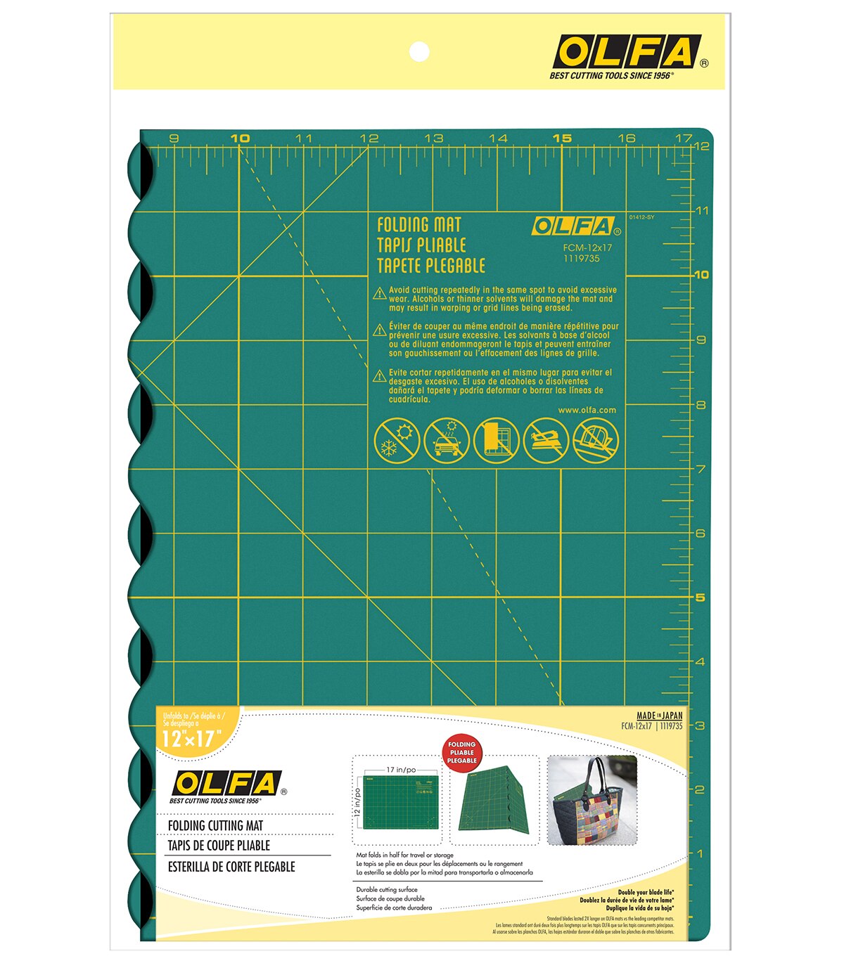 Olfa Folded Cutting Mat 17 X24 Joann