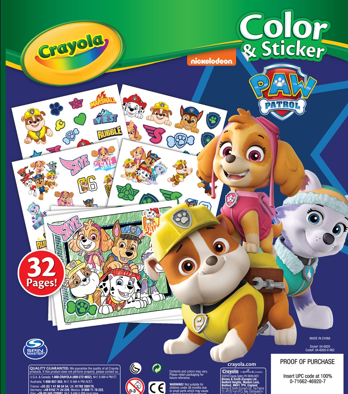 570 Crayola Coloring Pages Paw Patrol For Free