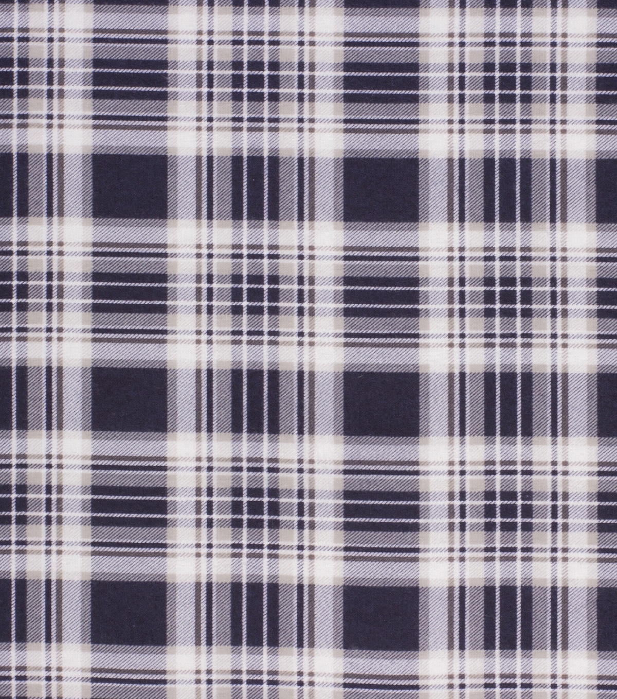 Quilters Flannel Fabric Tartan Plaid Blue Joann 