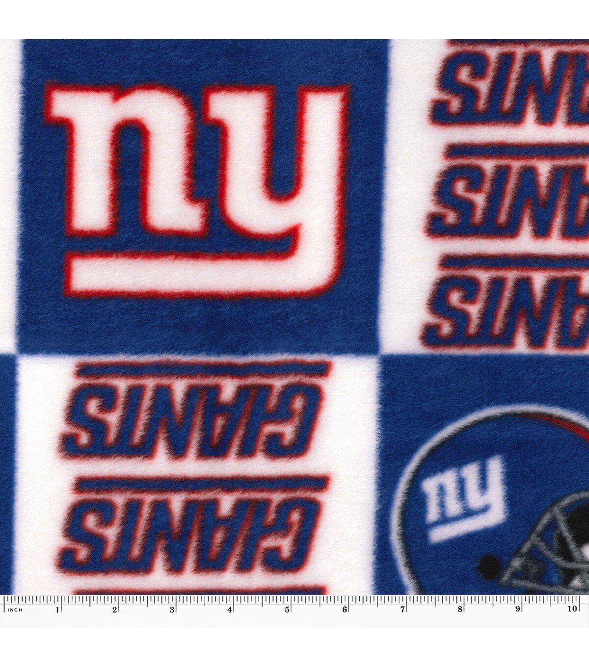 New York Giants Fleece Fabric 58 Logo Joann