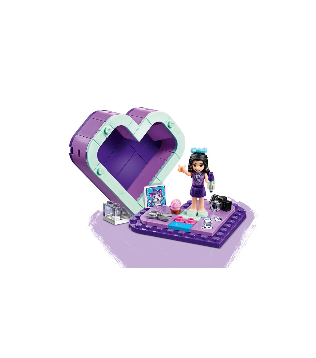lego friends emma's heart box