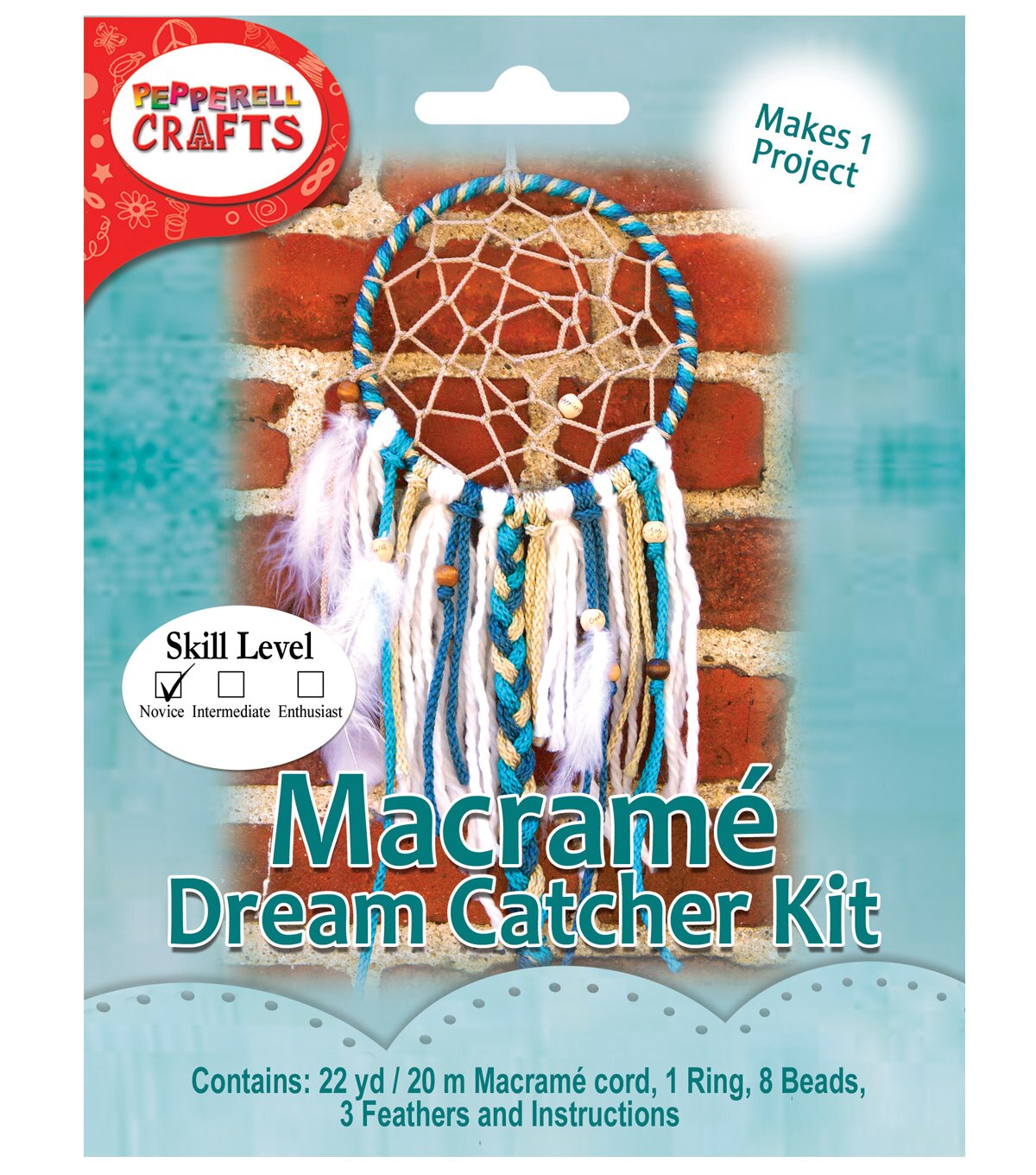 Pepperell Crafts Mini Macramé Dream Catcher Kit | JOANN