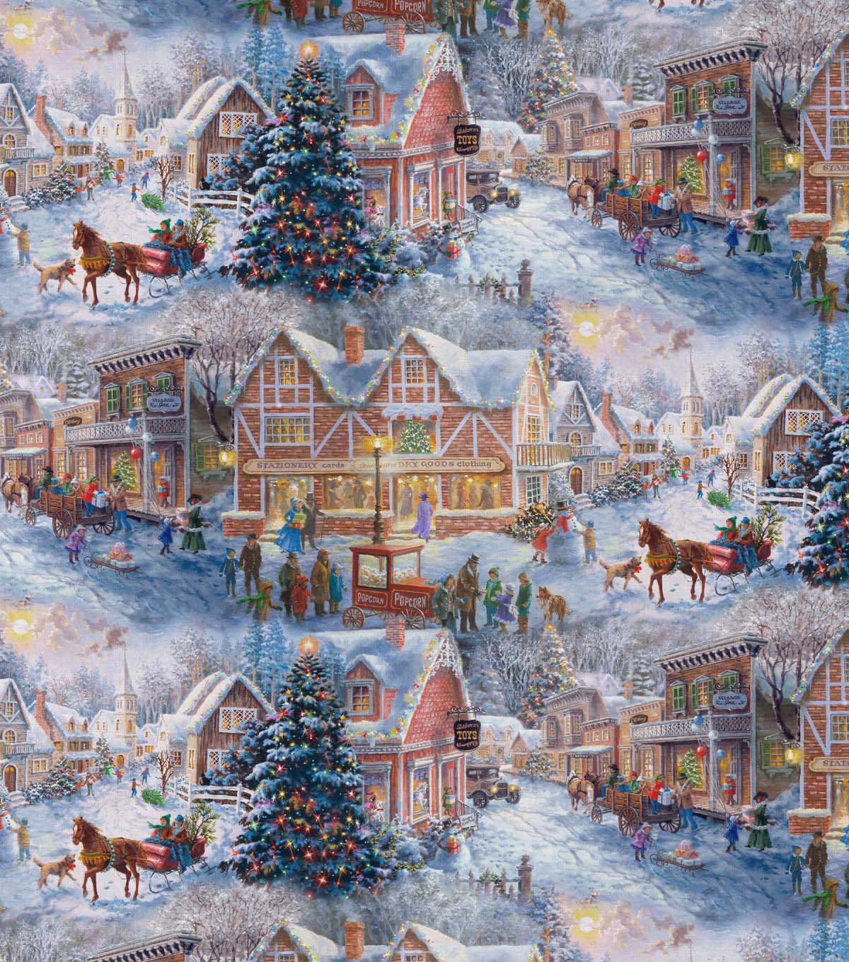 Joann Fabric Christmas Village 