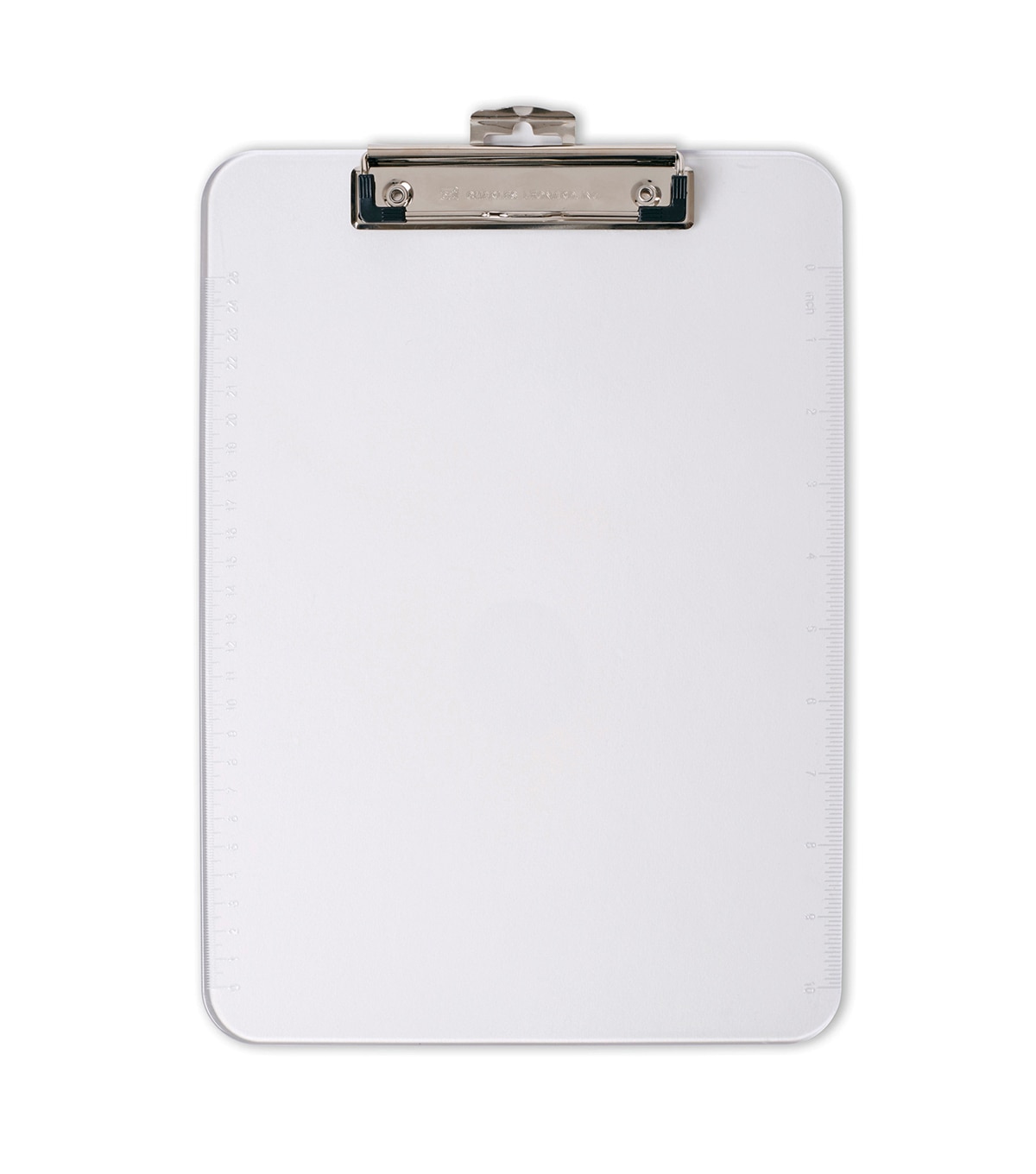 Charles Leonard 6pk Clear Letter Size Plastic Clipboards