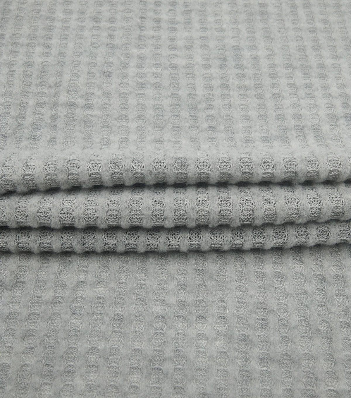 Waffle Brushed Knit FabricGrey JOANN