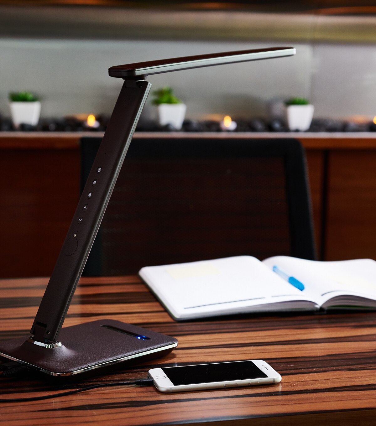 Ottlite Wellness Renew Led Desk Lamp Brown Joann