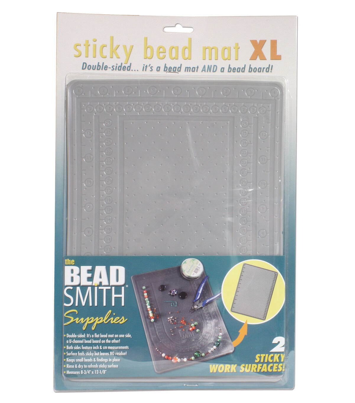 The Beadsmith Extra Large Double Sided Sticky Bead Mat Joann