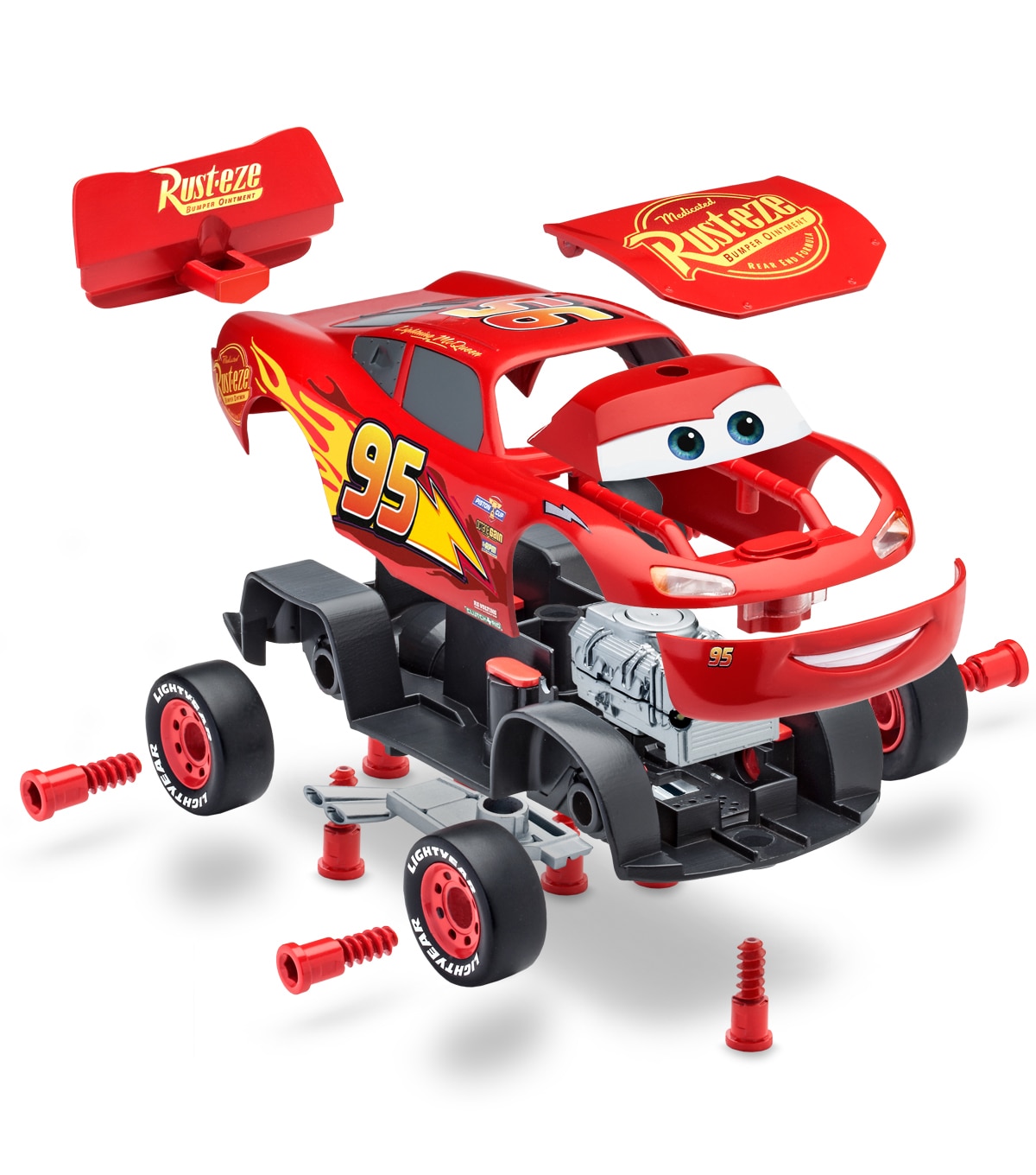 revell lightning mcqueen junior kit