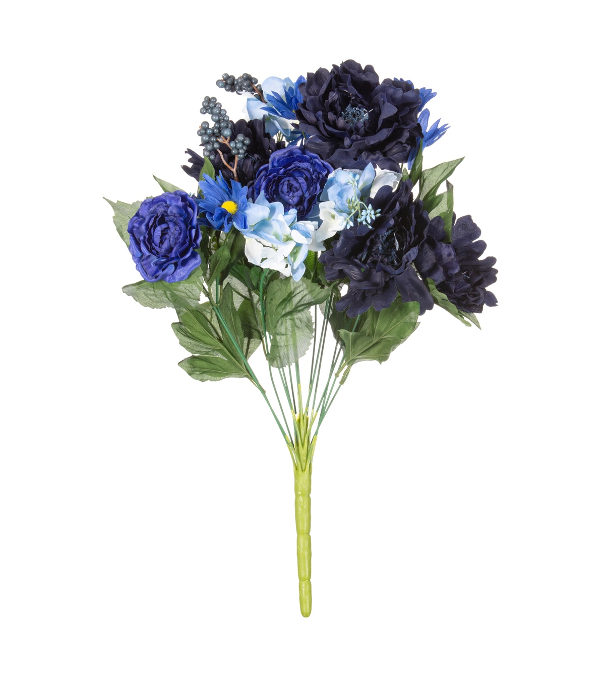 Bloom Room 21.5'' Peony, Hydrangea & Berry Bush Blue | JOANN