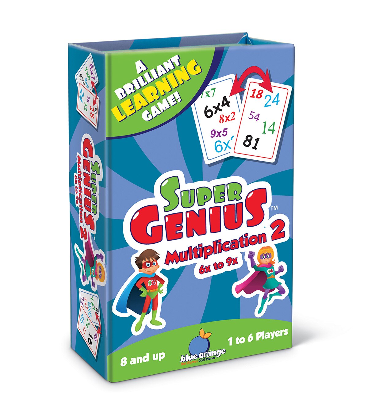 Blue Orange Games Super Genius Multiplication 2 Game | JOANN