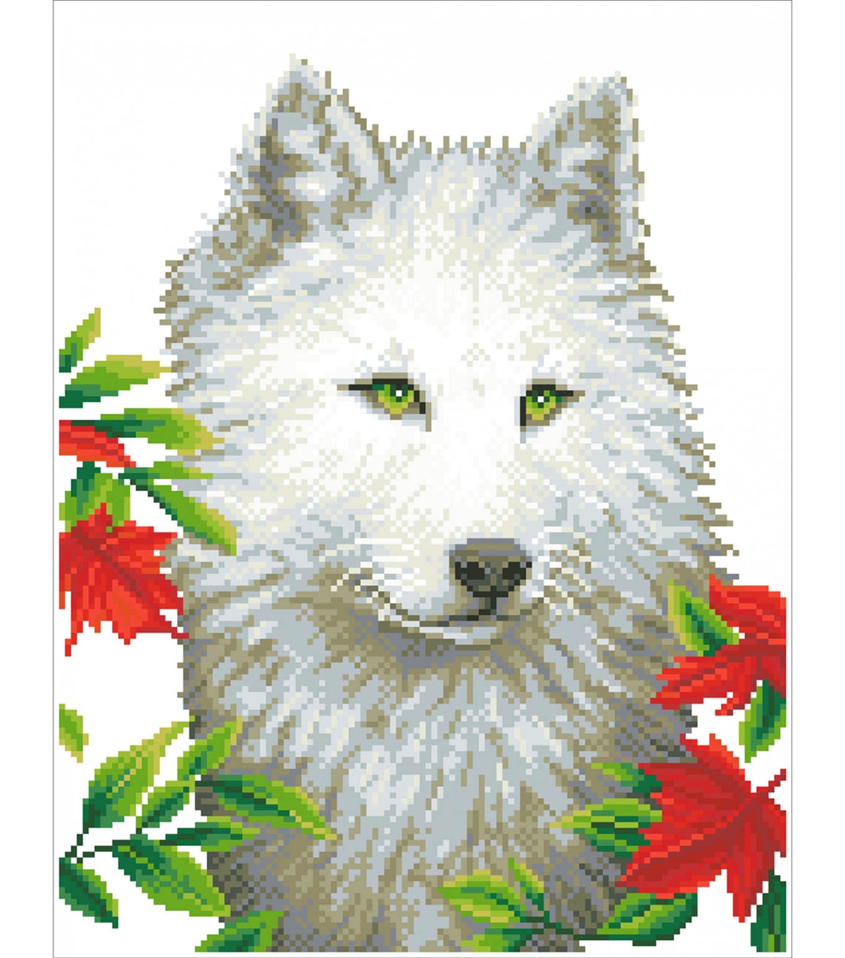 Живые Стикеры белого волка