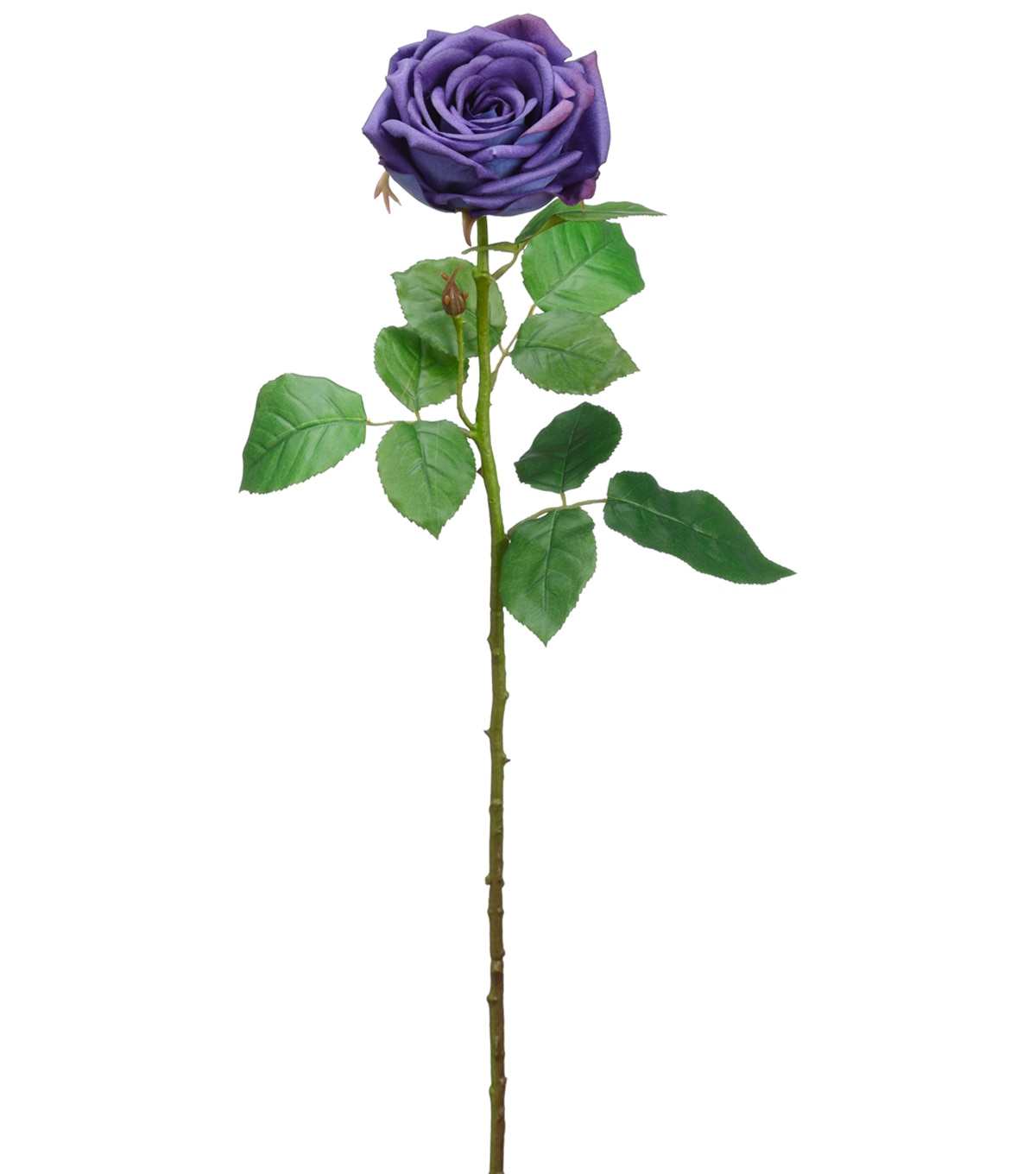 Bloom Room 27 Real Touch Rose Stem Purple