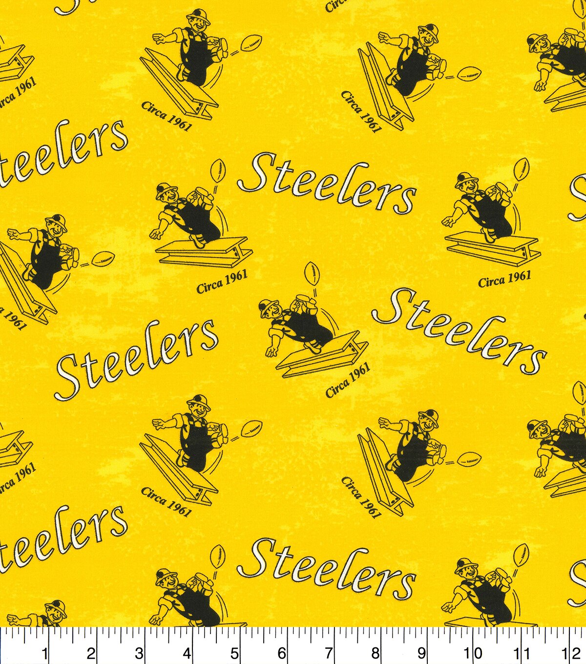 Pittsburgh Steelers Cotton Fabric Legacy  JOANN