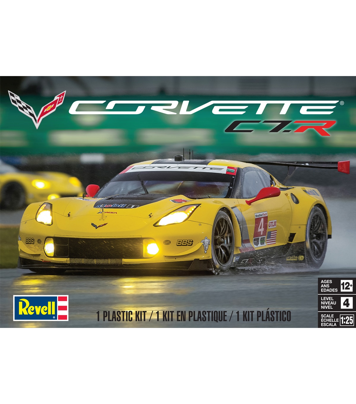 revell corvette model